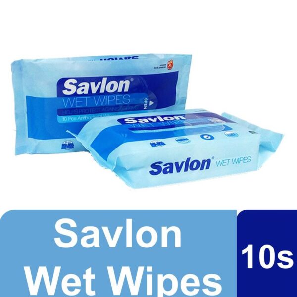 SAVLON Antibacterial Wet Wipes 10s